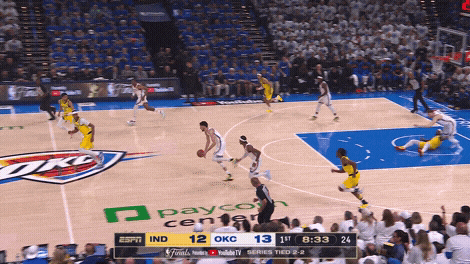 Isaiah Hartenstein assist to Jalen Williams